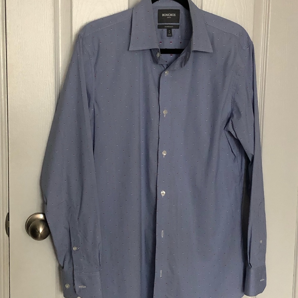 Men’s dress shirt stretchy size 16 .